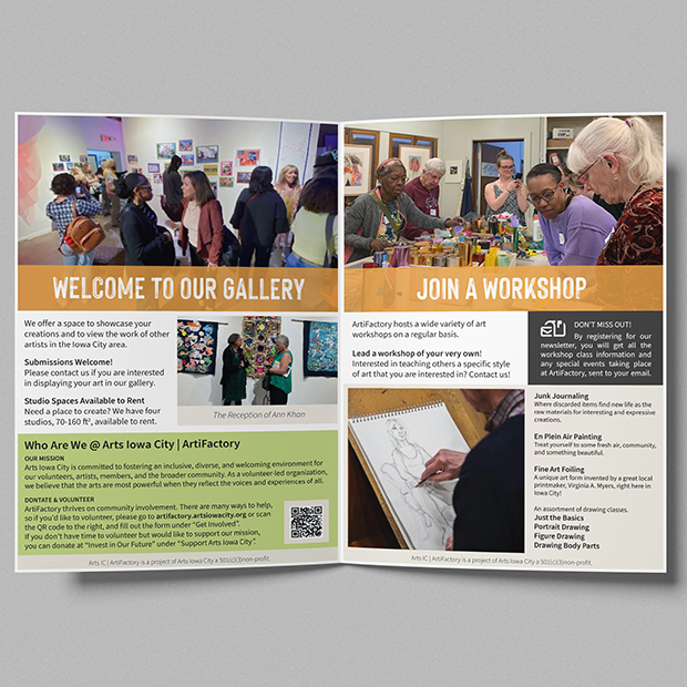 Outside A5 Bi-fold Brochure