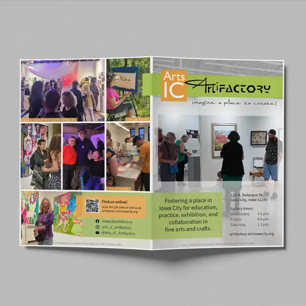 Outside A5 Bi-fold Brochure