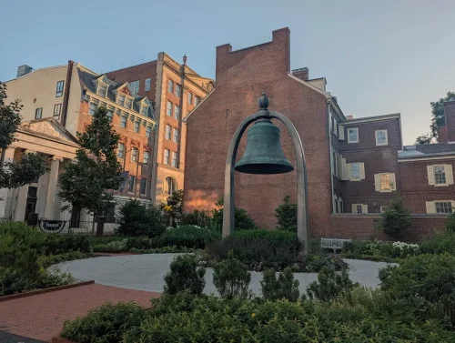 Not the Liberty Bell, bell. 